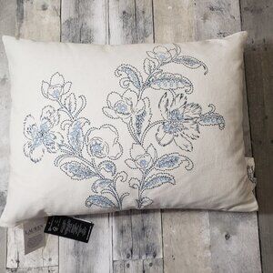 NWT - Ralph Lauren Cosima Embroidery Decorative Pillow, 15" x 20"